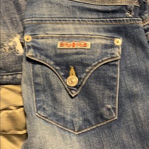 Hudson straight leg jeans